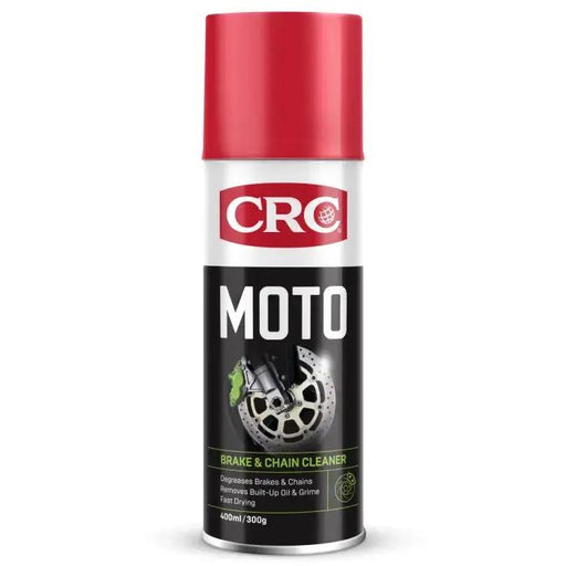 CRC MOTO Brake & Chain Cleaner 400ml - Removes Grease
