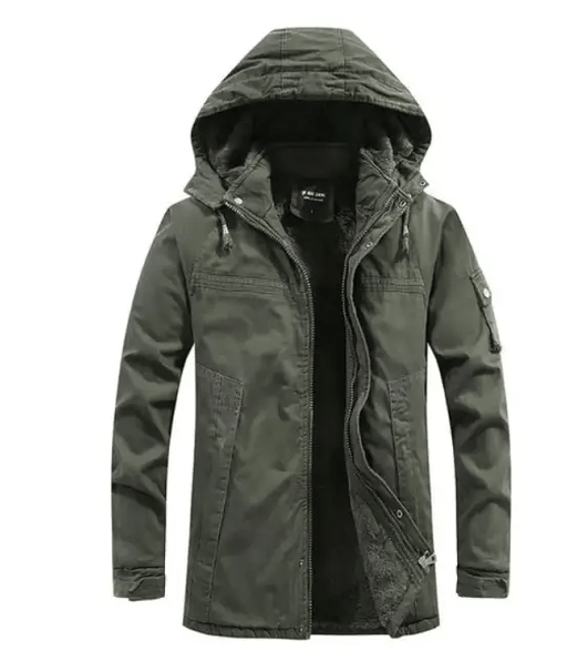 Mead's Supply & Equipment Outfitters limited Jacket Mens Plush Washed Jacket With Soft Fleece Lining Relaxed Fit Casual Outerwear Mens Plush Washed Jacket With Fleece Lining Relaxed Fit
