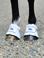 WeatherBeeta Tough-Tec Impact Fleece Trim Bell Boots by WeatherBeeta