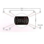 X-BULL Winch Mounting Plate Cradle 8000-13000lbs New Universal Truck TrailerATV by salelink.co.nz