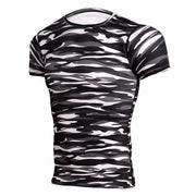 Men's Quick-Dry Camouflage Short Sleeve T-Shirt - Athletic Sports Tee | Outdoor Wear by Mead's Supply & Equipment Outfitters limited