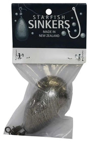 Starfish Clip-On Swivel Sinkers by NZ Diver