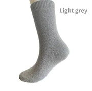 Wool Socks Thickened And Plush Warm Terry Middle Cylinder - Men's Antibacterial Winter Socks by Mead's Supply & Equipment Outfitters limited