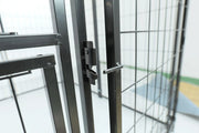 8 Panel Pet Playpen Dog Exercise Pen Fence Metal Exercise Barrier 100cm by salelink.co.nz