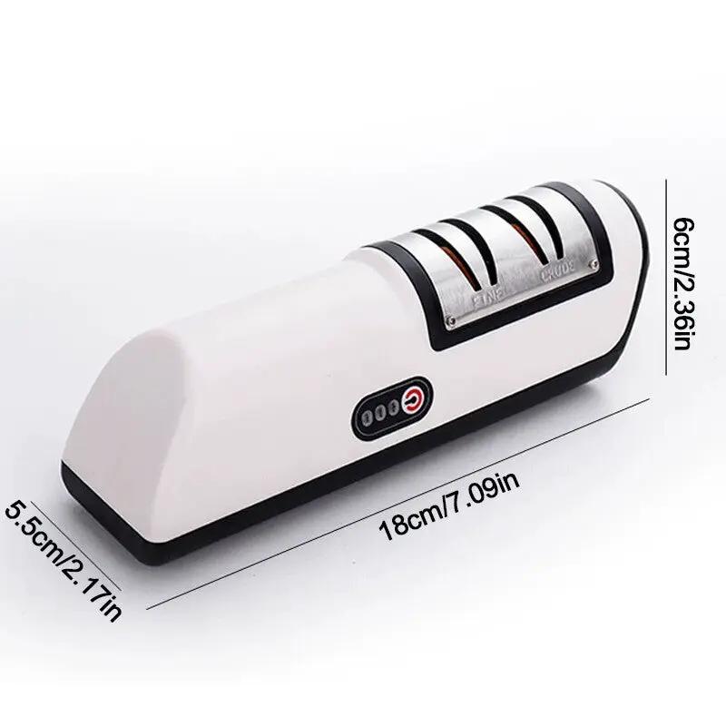 3Speed Electric Knife Sharpener Kitchen Sharpening Polish Tool Stainless Steel R by China Dropship
