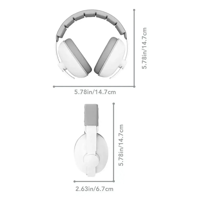 Baby Ear Protection Earmuffs (3 colours available) by Habicare