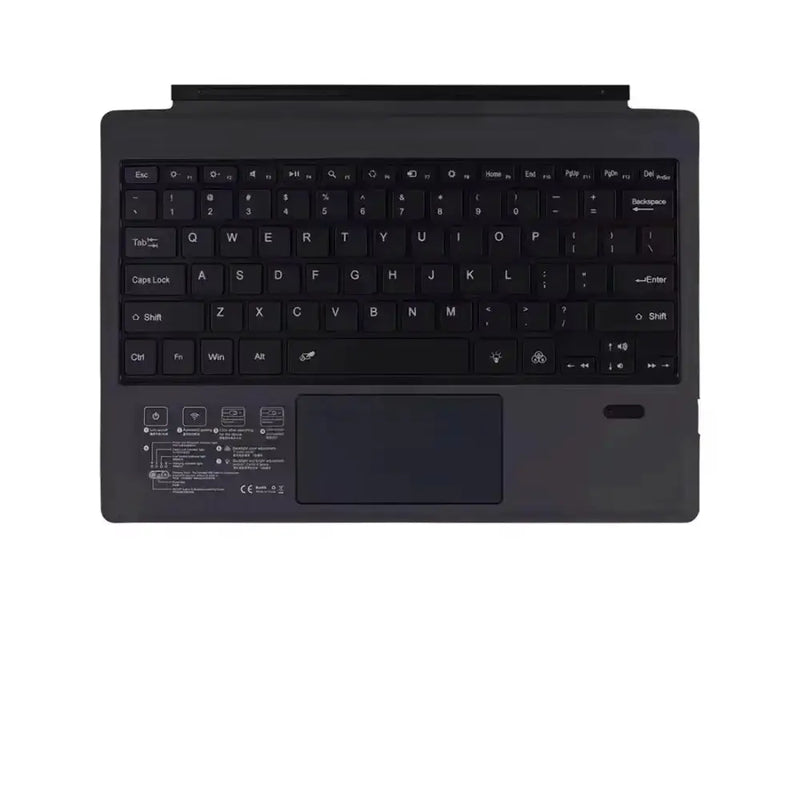 Habicare Backlit Bluetooth Keyboard Type Cover for Microsoft Surface Pro 3–7+ (12.3") & Pro 8–11/X (13") Backlit Bluetooth Keyboard Type Cover for Microsoft Surface Pro 3–7+ (12.3") & Pro 8–11/X (13")