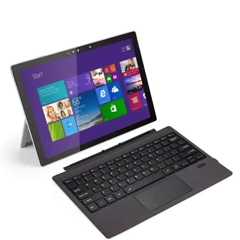 Habicare Backlit Bluetooth Keyboard Type Cover for Microsoft Surface Pro 3–7+ (12.3") & Pro 8–11/X (13") Backlit Bluetooth Keyboard Type Cover for Microsoft Surface Pro 3–7+ (12.3") & Pro 8–11/X (13")