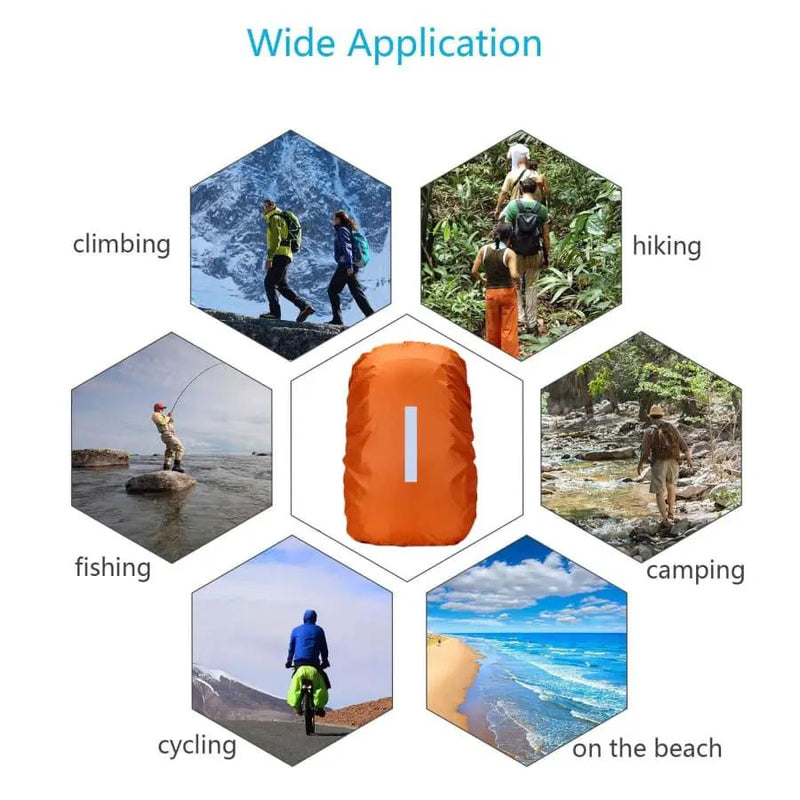 Backpack Waterproof Cover (Orange) by 9eight5