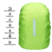 Backpack Waterproof Cover (Luminous Yellow) by 9eight5