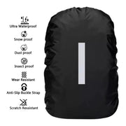 Backpack Waterproof Black Cover by 9eight5