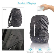 Backpack Waterproof Black Cover by 9eight5