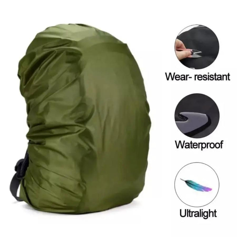 Backpack Waterproof Cover (Army Green)