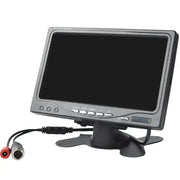 Backup Reverse Camera with 7" LCD Monitor – Easy Install 12V/24V CVBS by Habicare