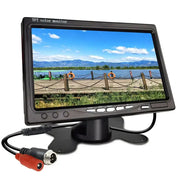 Backup Reverse Camera with 7" LCD Monitor – Easy Install 12V/24V CVBS by Habicare