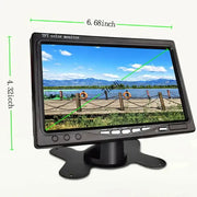 Backup Reverse Camera with 7" LCD Monitor – Easy Install 12V/24V CVBS by Habicare