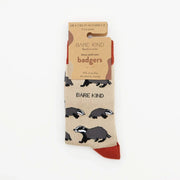 Save the Badgers Bamboo Socks by Barekind NZ