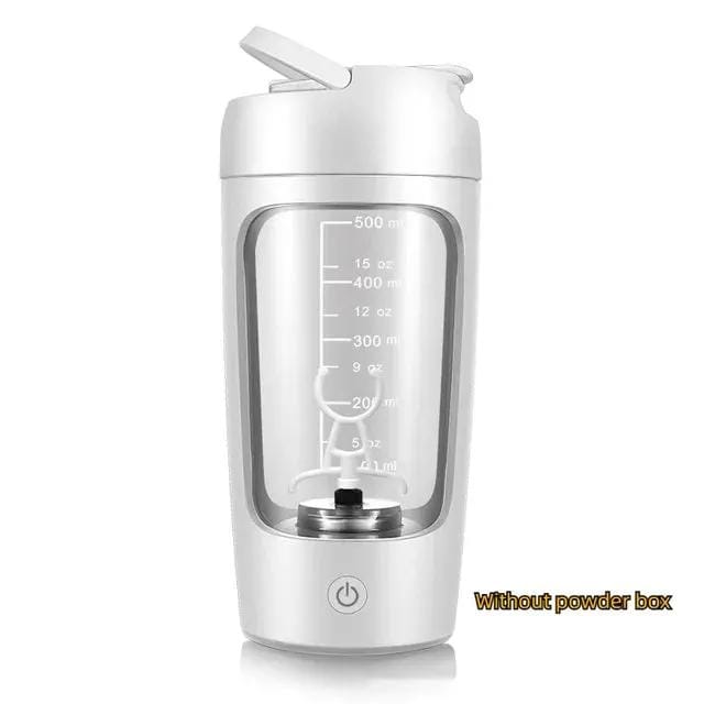 Electric Portable Whey Protein Shaker Bottle For Smooth Blends by Action Outdoors Limited