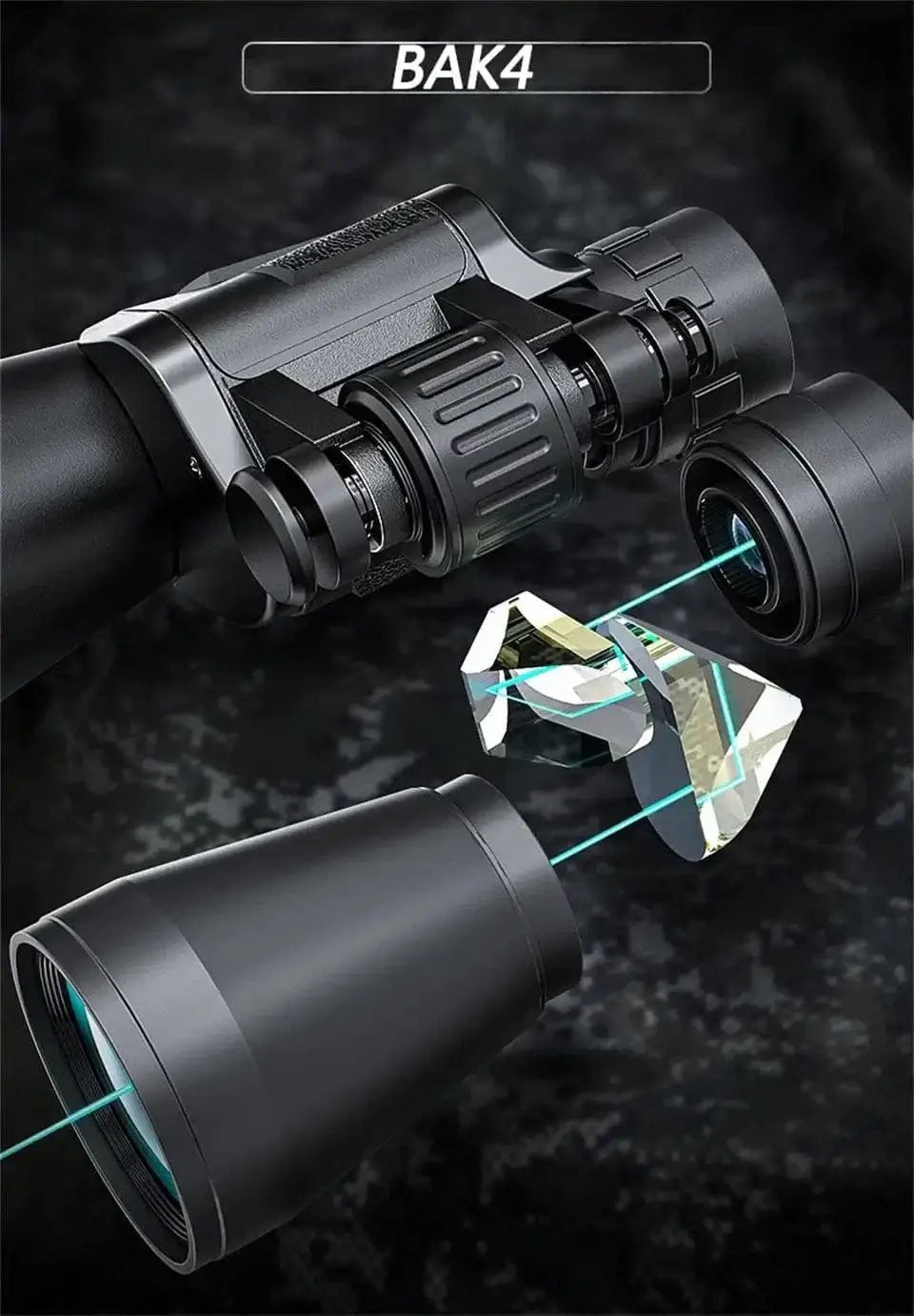 China China Binoculars Telescope 20x50 HD Multipurpose Outdoors Portable IPX4 Waterproof Sports Recreation Camping Hiking Telescope