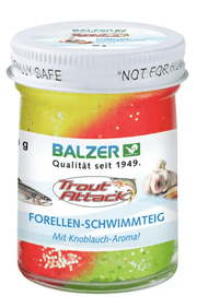 Balzer Fishing Lures Trout Attack Garlic Trout Paste Trout Attack Garlic Trout Paste