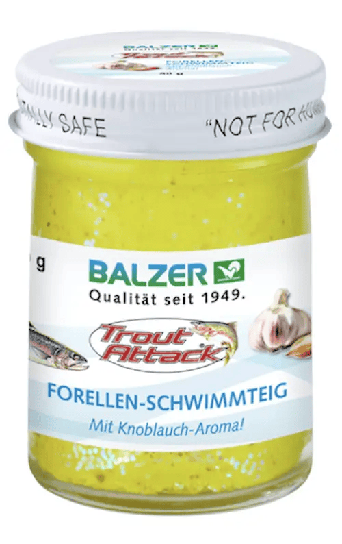 Balzer Fishing Lures Trout Attack Garlic Trout Paste Trout Attack Garlic Trout Paste
