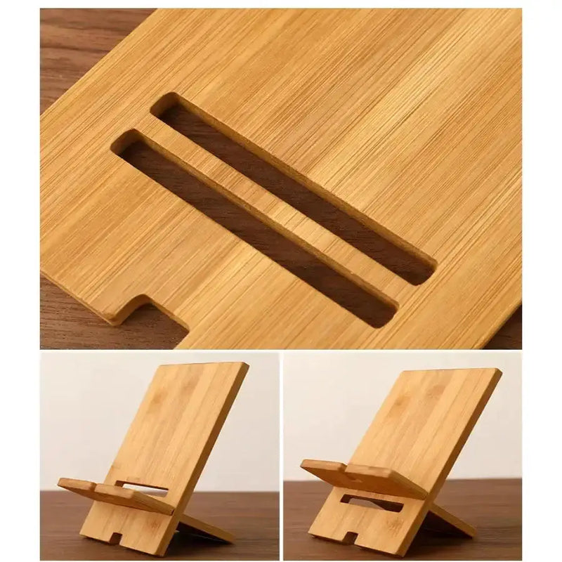 Bamboo Phone Stand by Habicare