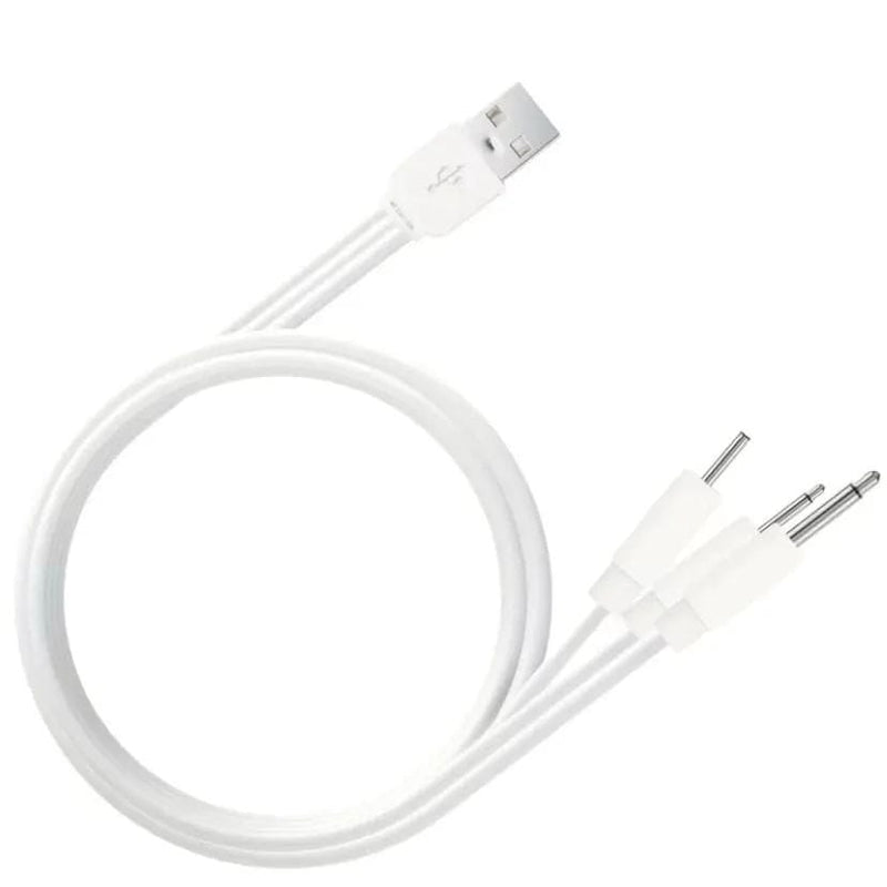 9eight5 Electronics Accessories Barrel Jack 3 in 1 Power Cable - (White) 1m Barrel Jack 3 in 1 Power Cable - (White) 1m