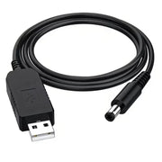 9eight5 Electronics Accessories Barrel Jack Power Cable - 12V / 5.5mm x 2.1mm charger (Black) 1m Barrel Jack Power Cable - 12V / 5.5mm x 2.1mm charger (Black) 1m