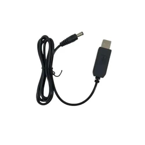 9eight5 Electronics Accessories Barrel Jack Power Cable - 9V / 5.5mm x 2.1mm charger (Black) 1m Barrel Jack Power Cable - 9V / 5.5mm x 2.1mm charger (Black) 1m