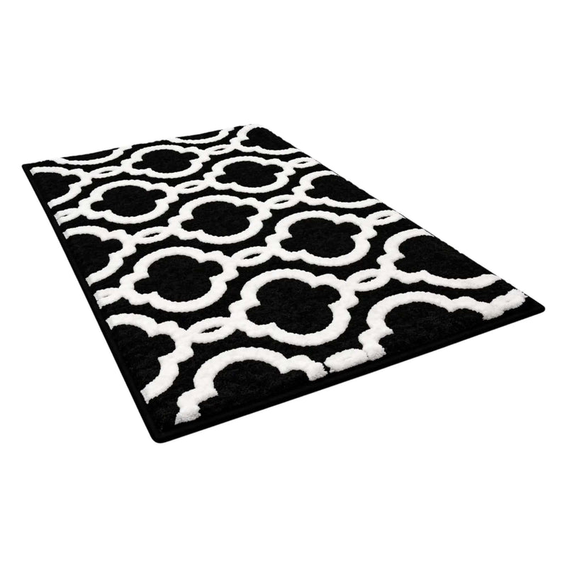Frankly Cotton Geometric Cotton Bath Mat by Nest & Stem Homewares