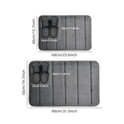 Bathroom Velvet Anti-slip Mat (different colours & sizes available) by Habicare