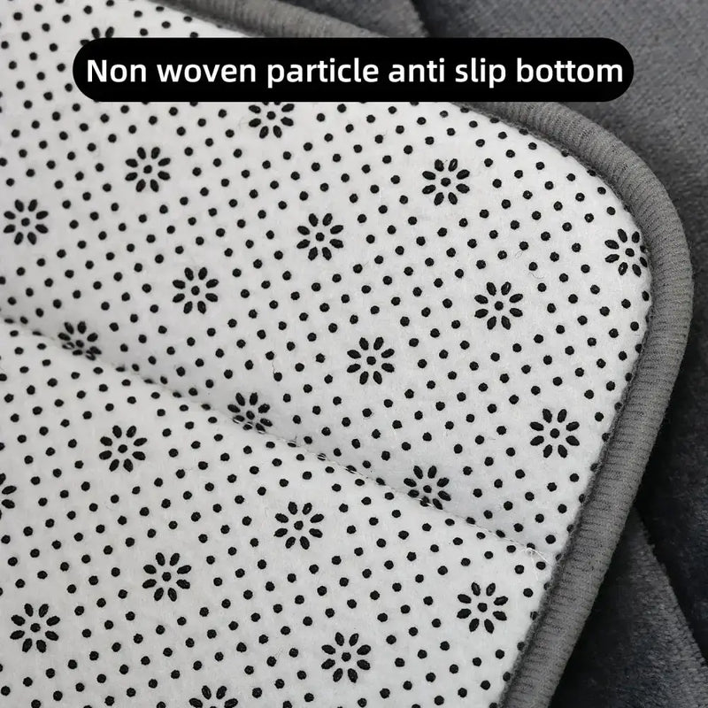 Bathroom Velvet Anti-slip Mat (different colours & sizes available) by Habicare