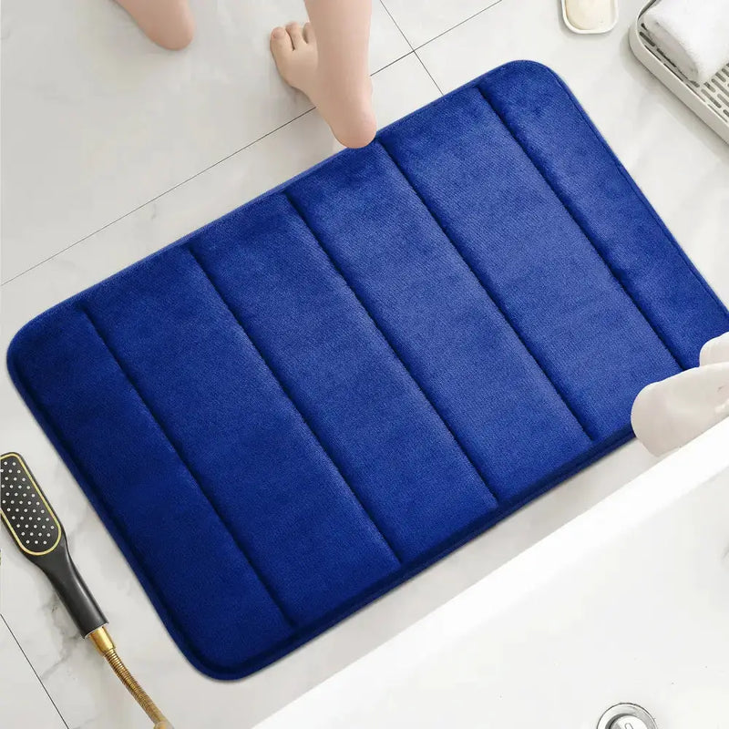Bathroom Velvet Anti-slip Mat (different colours & sizes available) by Habicare