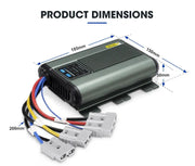ATEM POWER 12V 25A DC To DC Battery Charger by salelink.co.nz