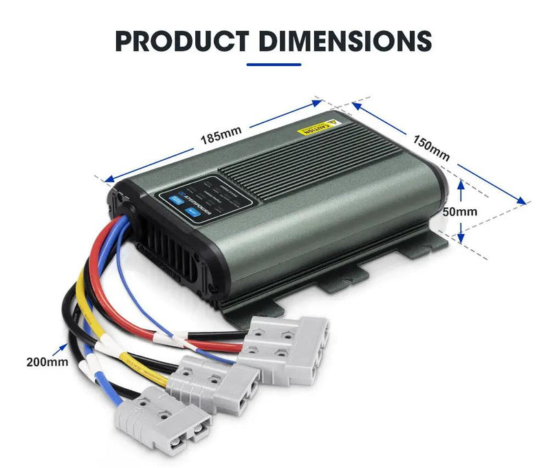 ATEM POWER 12V 25A DC To DC Battery Charger by salelink.co.nz
