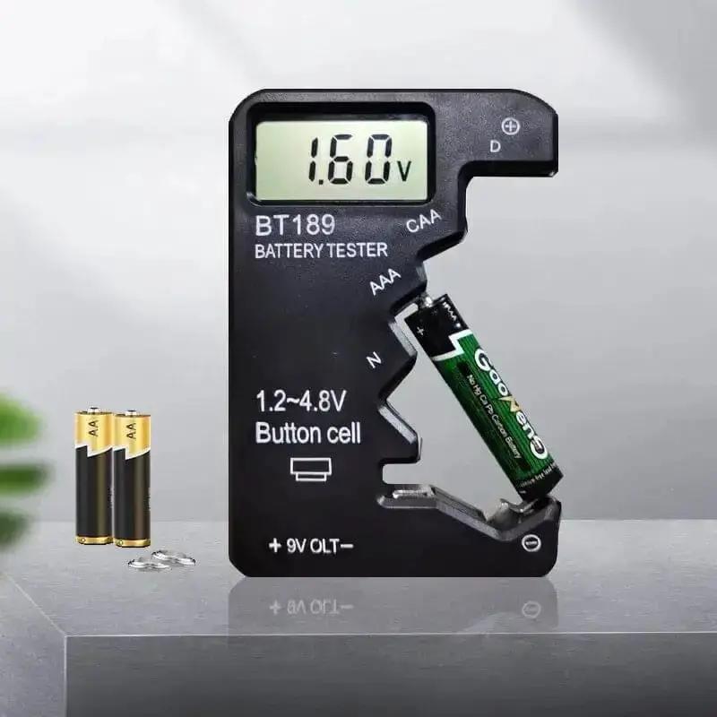 Battery Tester (Button Cell, AA, AAA, C, D, 9V, 14500, 16340) by That Watch Shop