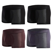 Men's Modal Boxer Shorts — Breathable Mesh Mid-Waist Underwear | Single & 4-Pack by Mead's Supply & Equipment Outfitters limited
