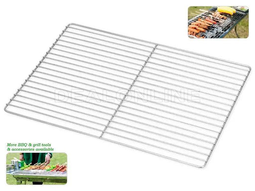 30X45CM Stainless Steel BBQ Grill Net by dealonline.co.nz