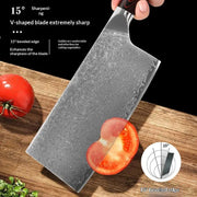 Manufacturers Damascus Steel Kitchen Knife Set Combo Damascus Japanese Knife by China Dropship