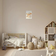Fluffy Sheep Asleep by Blank Wall Print Shop