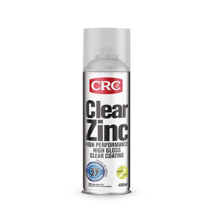 CRC Clear Zinc 400ml - Action Outdoors Kiwi