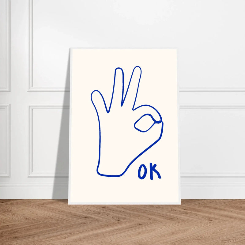OK by Blank Wall Print Shop
