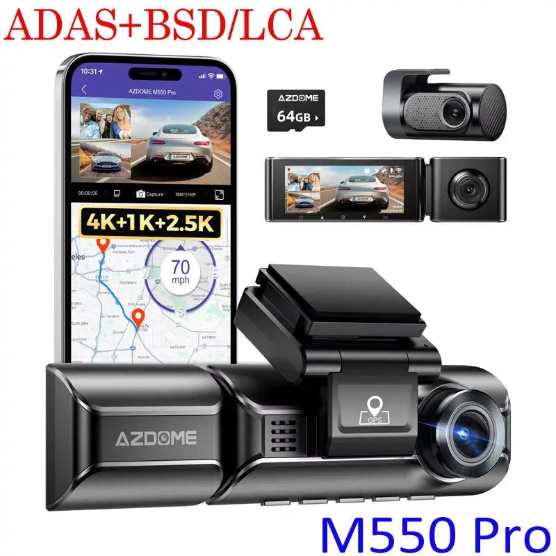 Action Outdoors Limited M550PRO 4K HD Dash Cam M550PRO 4K HD Dash Cam