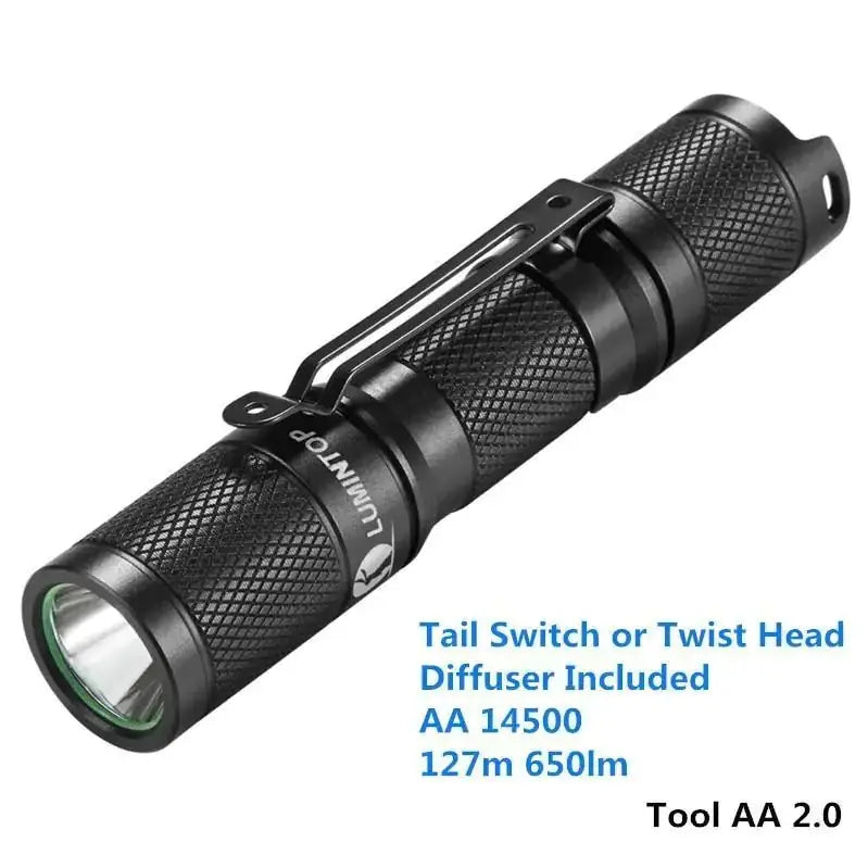 Lumintop TOOL AA 2.0 Flashlight - Compact LED Light Compatible with AA & 14500 Batteries – view 1
