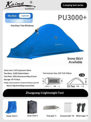 Mead's Supply & Equipment Outfitters limited Tents Ultralight Hiking Tent — 1–2 Person Camping Shelter Ultralight Hiking Tent — 1–2 Person Camping Shelter