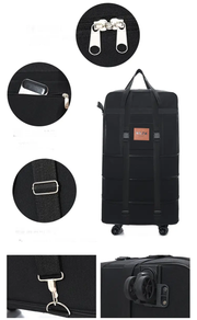 158L Expandable Luggage Bag – Foldable Rolling Travel Bag XCMF1183 by ECOTREK