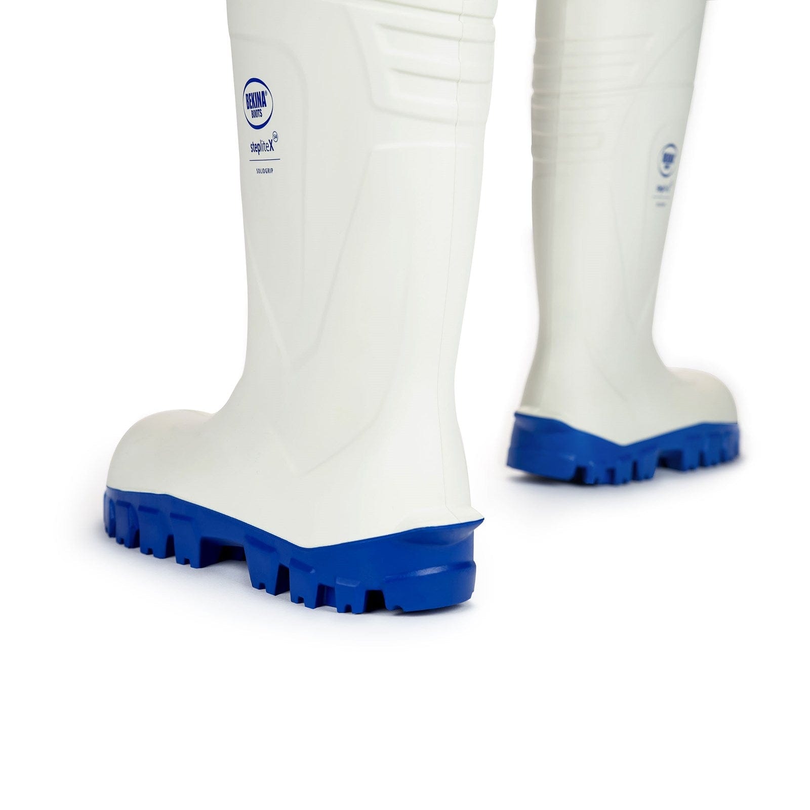 BEKINA Gumboots Gumboots Bekina Steplite White SIZE 5 TO 14 UK