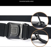 Tactical Belt Military Hiking Nylon Web Rigger Work Belts Heavy-Duty Quick-Relea by dealonline.co.nz