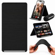 techplus Bendable Silicone Phone Holder – Foldable Mobile, Tablet & Desktop Stand (Black) Default Title Bendable Silicone Phone Holder – Foldable Mobile, Tablet & Desktop Stand (Black) Default Title