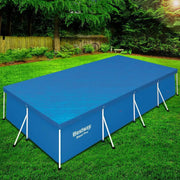 SportZone.co.nz Home & Garden > Pool & Accessories > Pool Covers & Accessories Bestway 58017 Pool Cover Fits 4x2.11m Above Ground Swimming Pool PE Blanket Bestway 58017 Pool Cover Fits 4x2.11m Above Ground Swimming Pool PE Blanket
